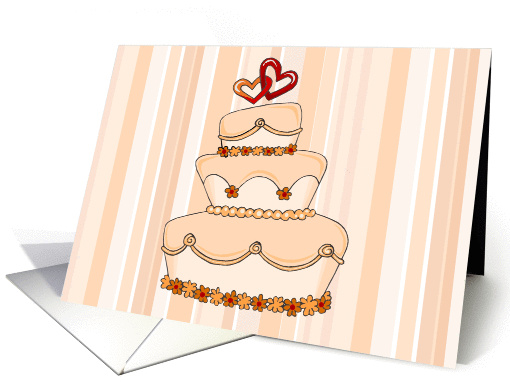 Autumn Wedding card (112406)