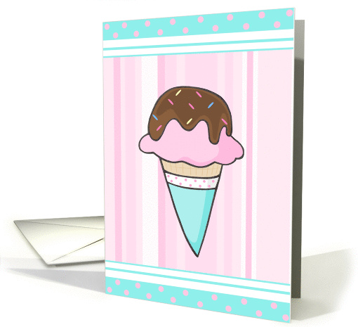 Ice Cream Cone card (158759)