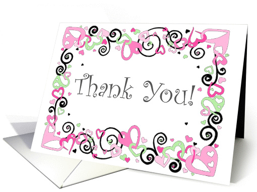 Thank You card (158785)