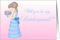 Will you be my bridesmaid? card
