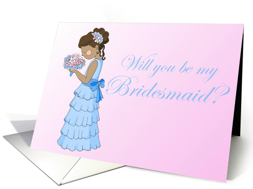 Will you be my bridesmaid? card (167907)