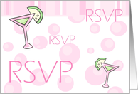 RSVP card