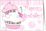 Cupcake Birthday card