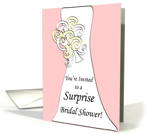 Surprise Bridal Shower card (155596)