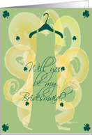Irish Bridesmaid card