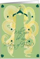 Irish Matron of Honor card