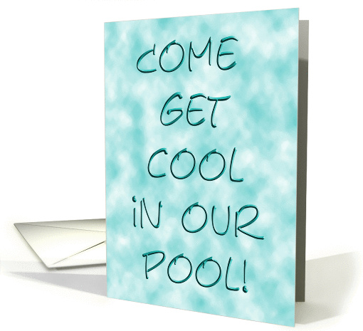 Pool Party card (194726)