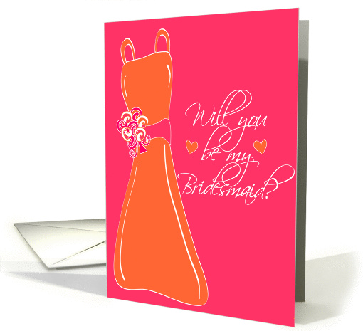 Will you be my Bridesmaid? card (199278)