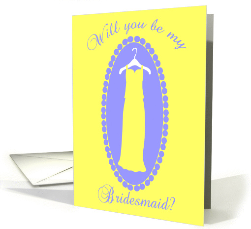 Will you be my Bridesmaid? card (199406)