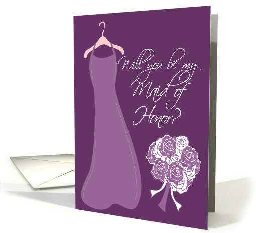 Will you be my Maid of Honor? card (199716)