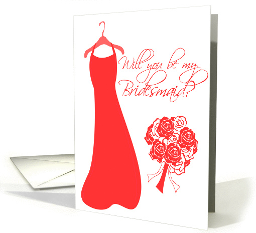 Will you be my Bridesmaid? card (199730)