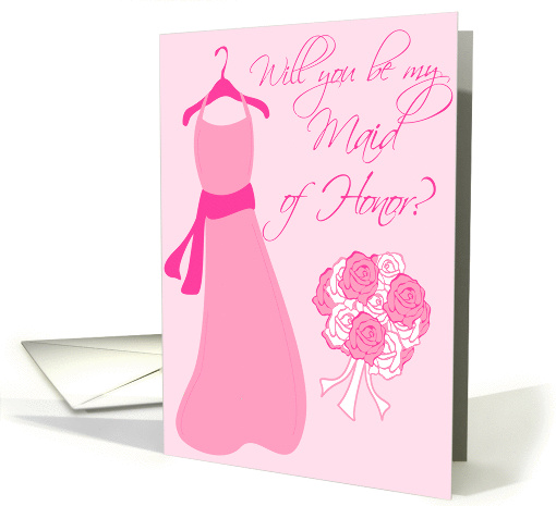 Will you be my Maid of Honor? card (199744)
