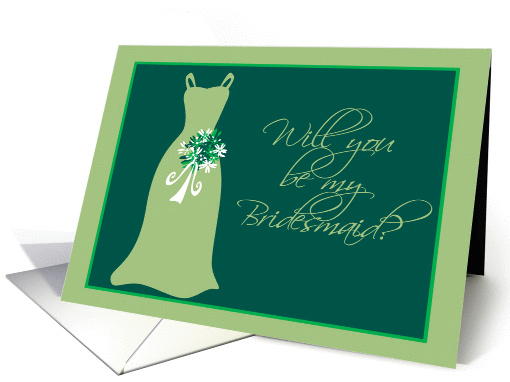 Will you be my Bridesmaid? card (217194)