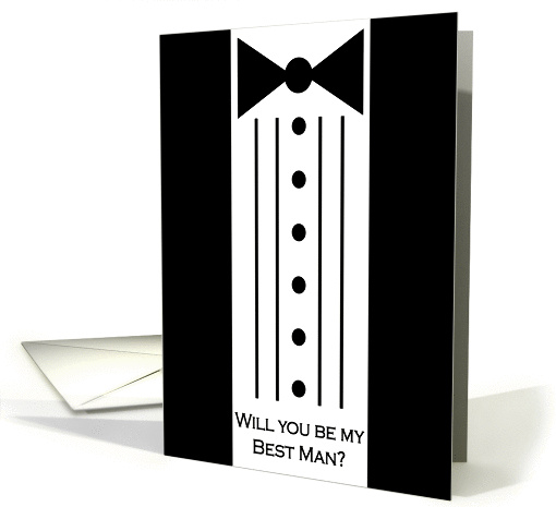 Will you be my Best Man? card (221745)