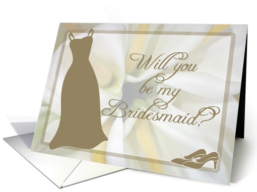 Will you be my Bridesmaid? card (221795)