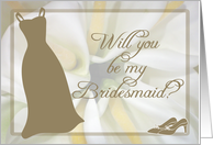 Will you be my Bridesmaid? card