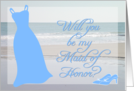 Will you be my Maid of Honor? card