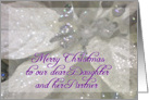 Merry Christmas Daughter and Partner card