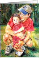 Father Daughter Time card