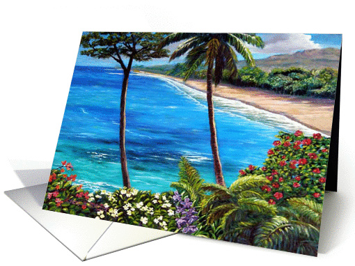 Hamoa Beach - Hana, Maui card (107099)