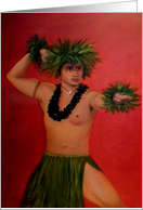 The Man of Hula card