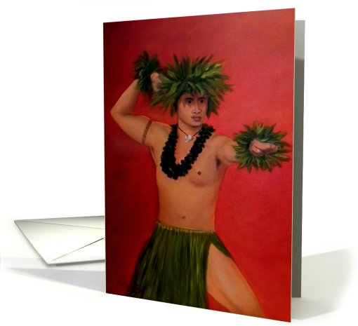 The Man of Hula card (578815)