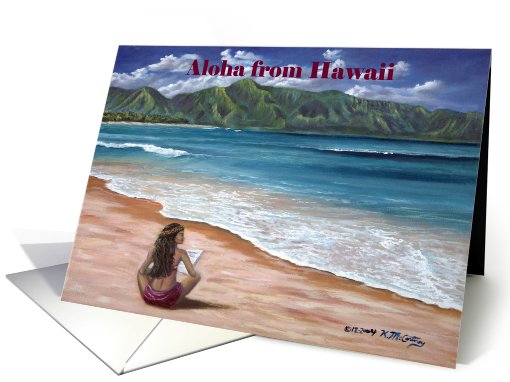 Aloha card (630221)