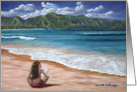 Aloha and Bon Voyage card
