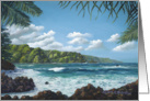 Hana, Maui, Hawaii - Earth Day card
