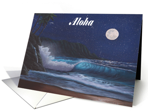 Celestial Expression aloha card (910997)