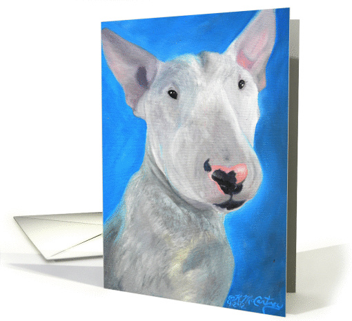 Bull Terrier card (923961)