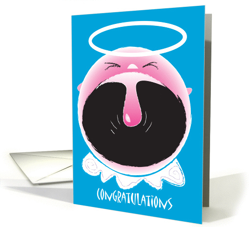 New Baby Boy card (115434)