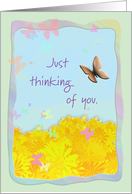 Just Thinking of You. card