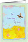 Just Thinking of You. card