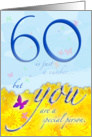 60th Birthday card