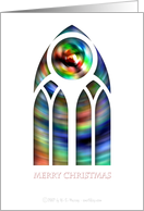Goth Glass - Merry Christmas card