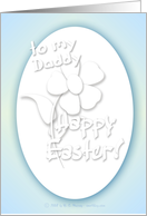 Color me! Happy Easter Daddy card