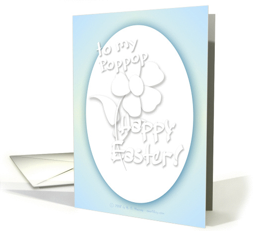 Color me! Happy Easter Poppop card (161421)