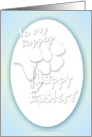 Color me! Happy Easter Poppop card