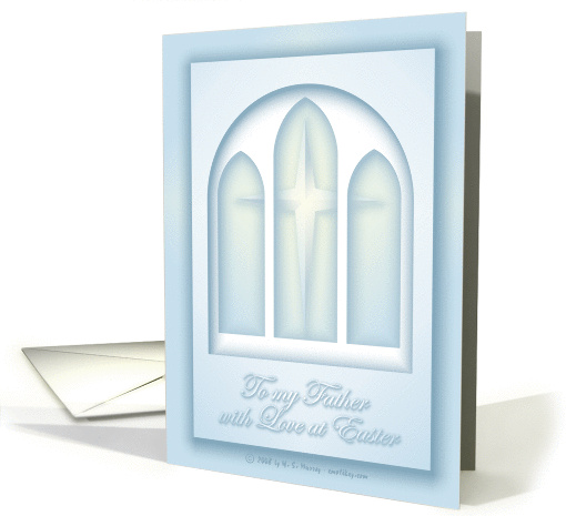 Easter to my Father card (161541)