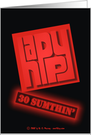 Red Square - 30 sumthin’ card