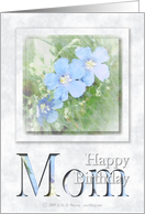 Happy Birthday Mom card