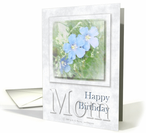 Happy Birthday Mom - Mother-in-law card (376208)