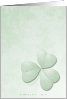 St. Patty’s Day Blessing card