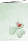 St. Patty’s Day - for your Sweetheart card