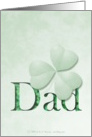 St. Patty’s Day - For Dad card