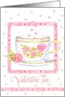 Valentine Friend Teacup Special Especially Sweet card