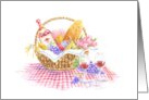 Birthday Friend Picnic Basket Cheers Special Beautiful Day card