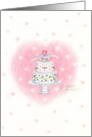 Wedding Cake Christian Congratulations God Bless Love and Happiness card