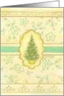 Christmas Christian Special Elegant Christmas Tree Blessings Joy Peace card
